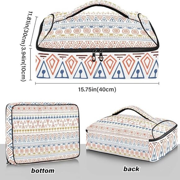 Casserole Carriers for Hot or Cold Food Reusable Casserole Dish Carrier Insulate - Picture 9 of 11